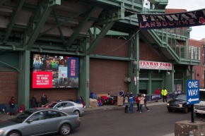 2014 Boston Red Sox Opening Day - Social Media Board