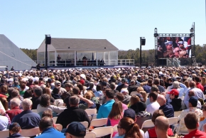 Christening of USS Zumwalt