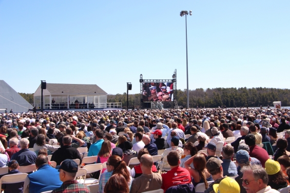 Christening of USS Zumwalt