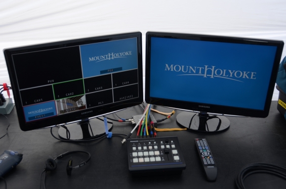 2015 Mount Holyoke College Commencement - Overflow Viewing Area