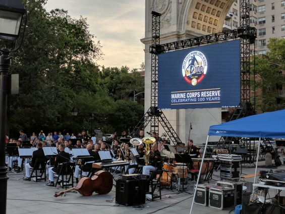 2017 Marine Corps Band - Washington Square