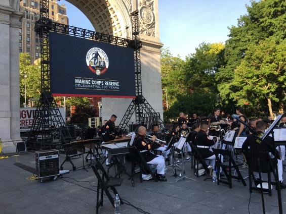 2017 Marine Corps Band - Washington Square